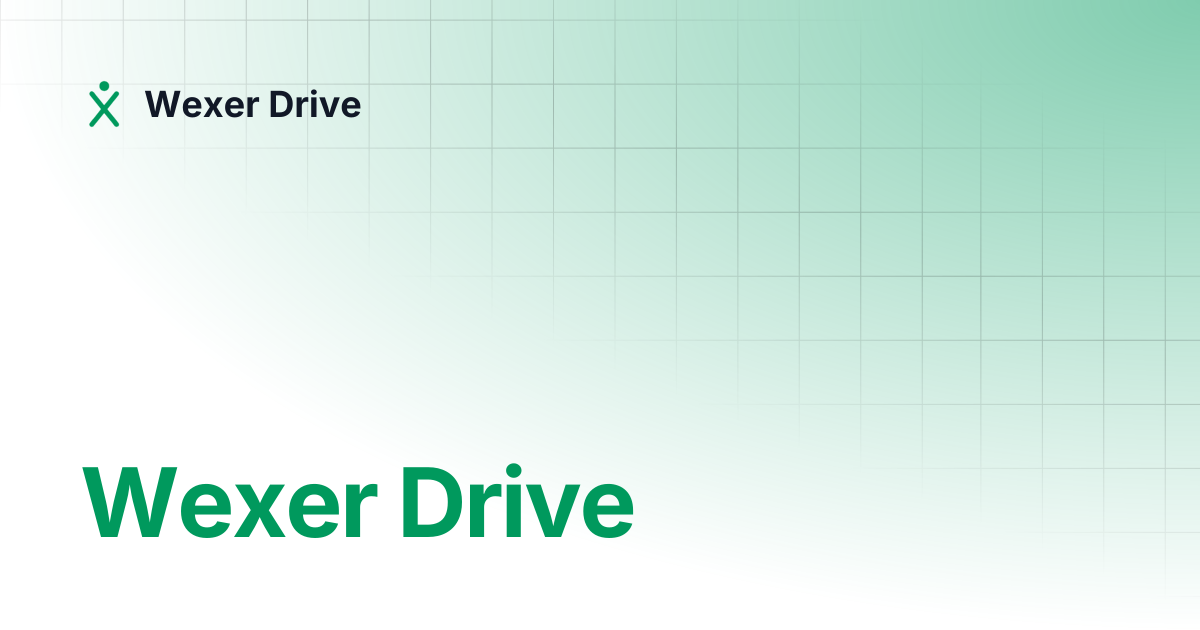 Wexer Drive